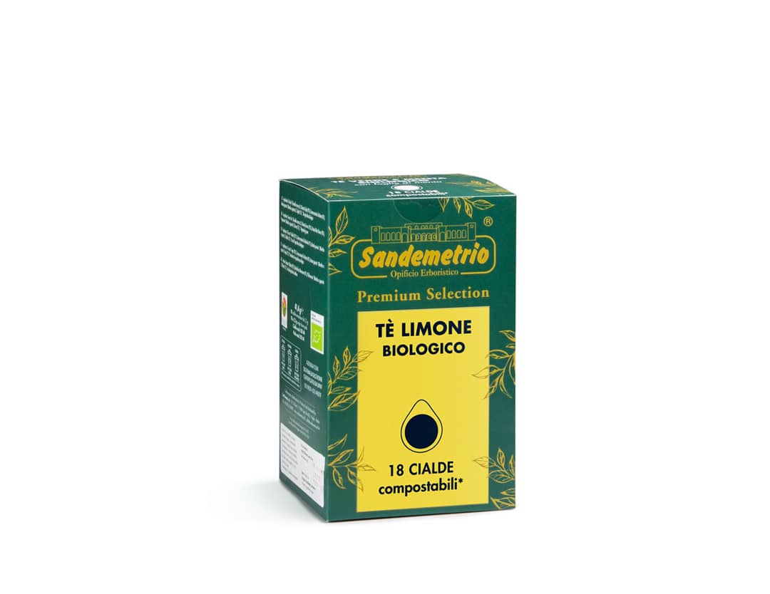 Tè al limone Bio - 18 cialde